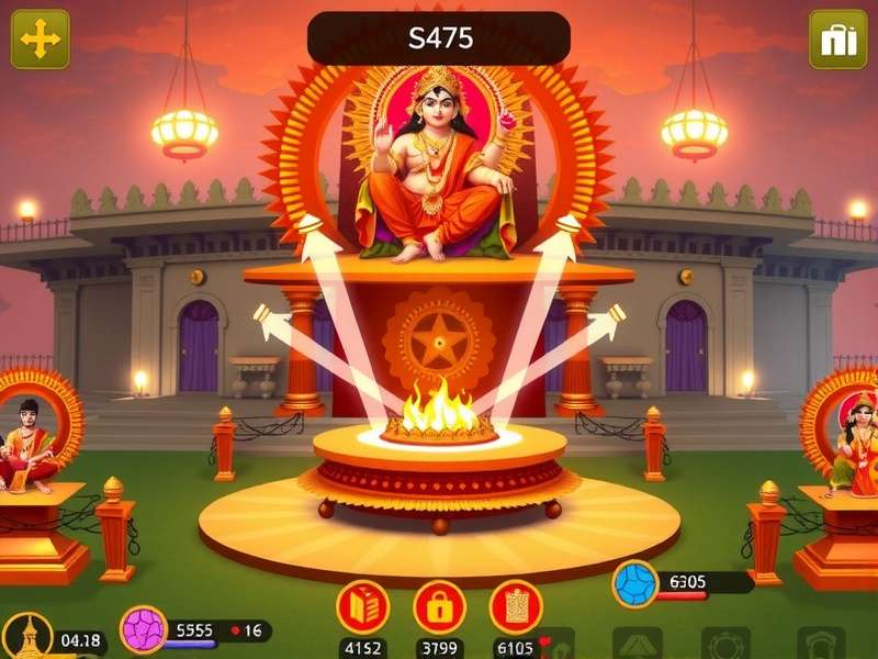 Durga Puja Dominance Game Screenshot